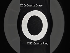 Der hohe Präzisions-Quarz-Flansch-hohen Temperatur Laborcnc Widerstand