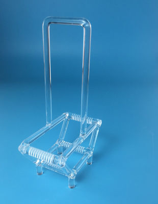 Quartz Apparatus Quartz Wafer Carrier Boat For Wafer Diffusion Customized