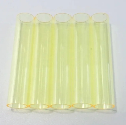 Optimize Processes Yellow Samarium-Doped Fused Quartz Tube of 6.91g/cm3 Density