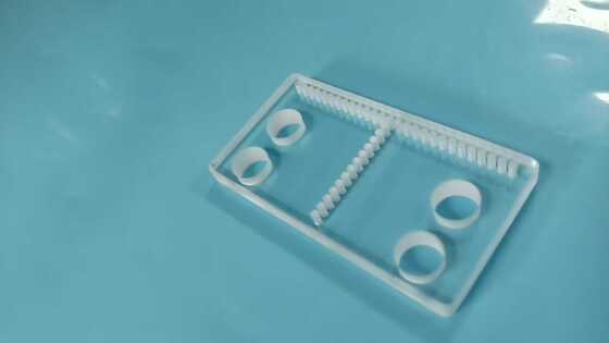 40 Array Optical Precision Bracket 60mm × 32mm × 5mm High Flatness Optical Mounting Base For Optical Sensor Arrays