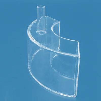 Cooler Air Cooling Optical Measuring Instrument Quartz Glass Blister Case With Cold Light Source