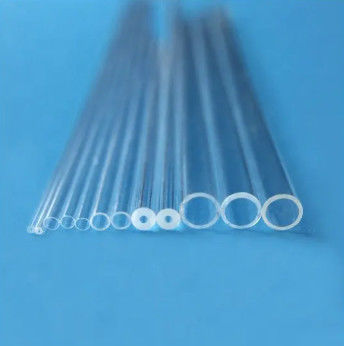 Clear Transparent Fluorine-Doped Quartz Capillary Tube for Temperature Processing at 1200 Degrees