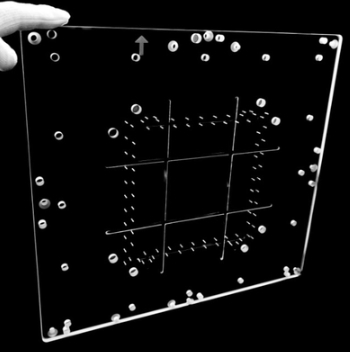 Machining Quartz Glass Customized Perforated Fused Quartz Glass Part