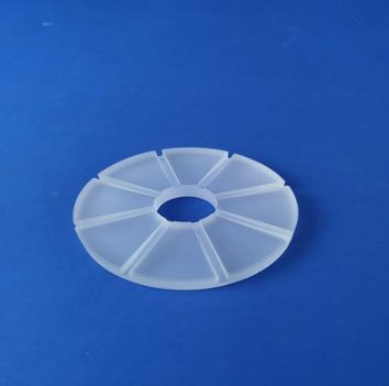 Fused Quartz Slot Plate Round Shape Customized Size