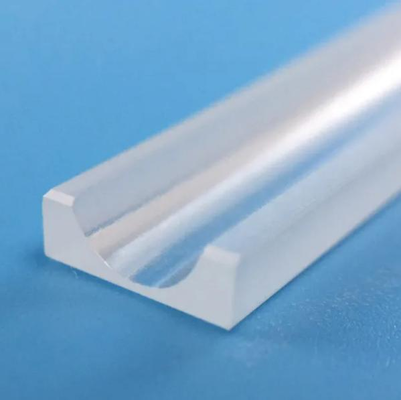 0.01 Ellipticity Semi Conductor U Shaped Quartz Rods For Precision