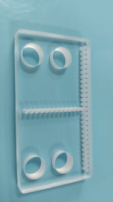 40 Array Optical Precision Bracket 60mm × 32mm × 5mm High Flatness Optical Mounting Base For Optical Sensor Arrays